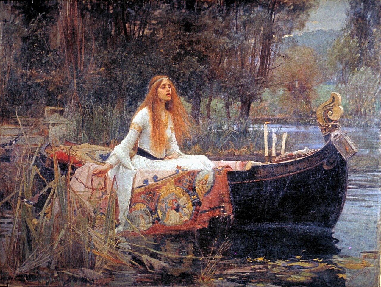 Click to enlarge The Lady of Shalott