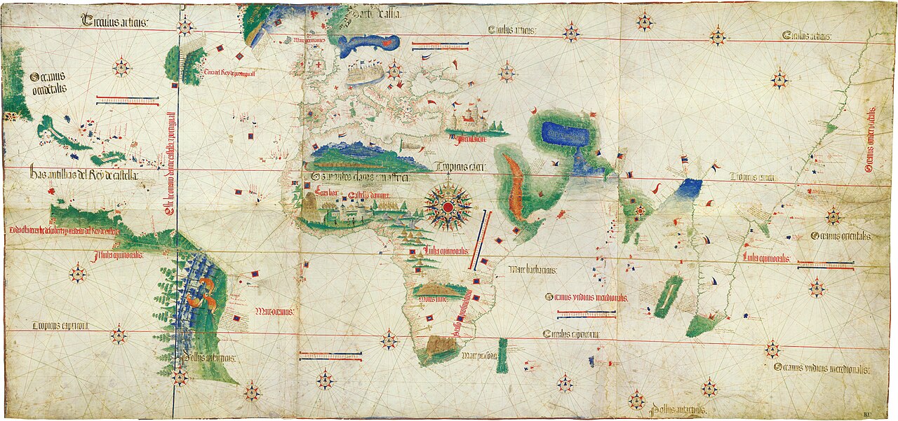 Click to enlarge Cantino Planisphere