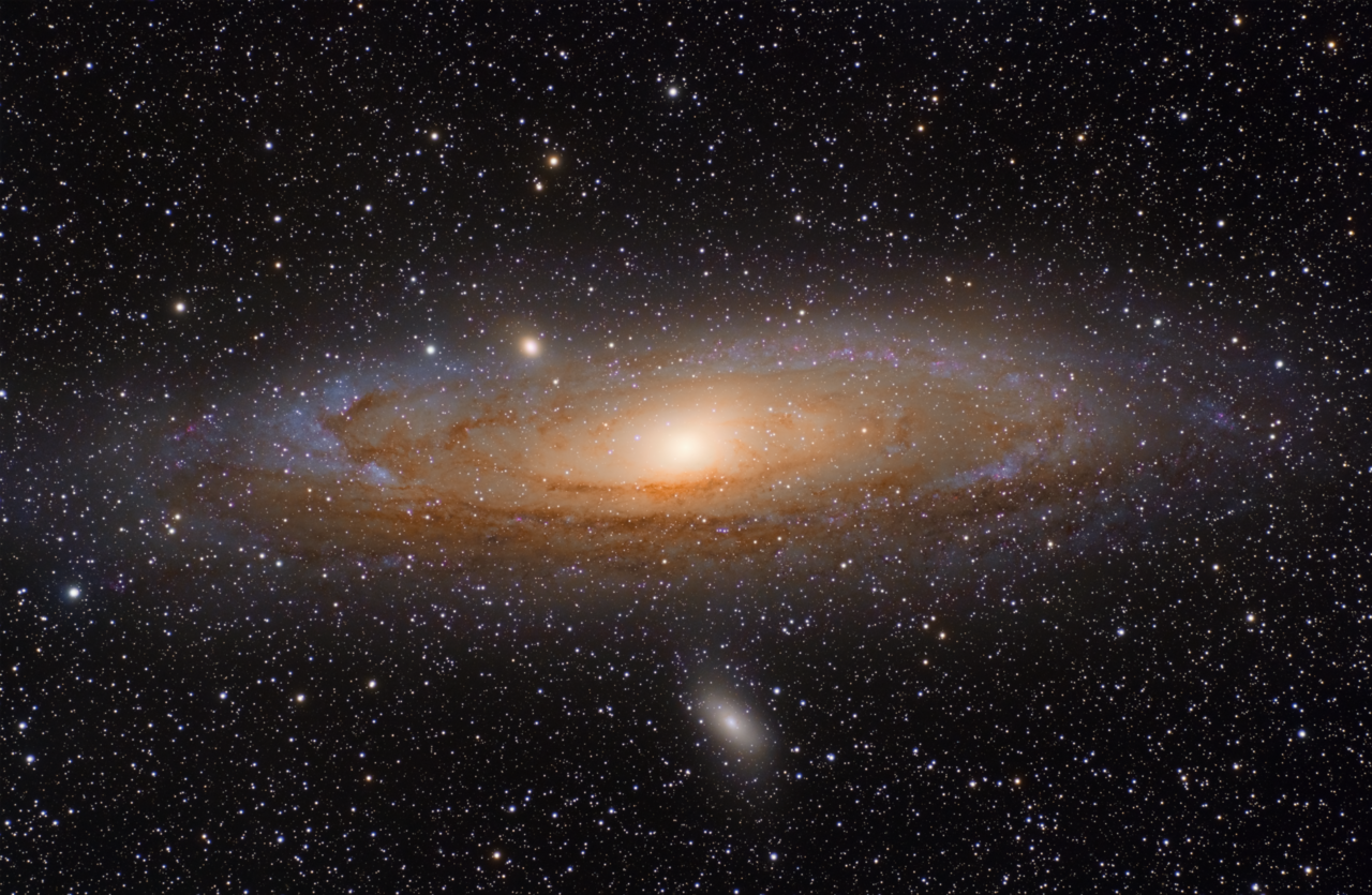 Click to enlarge Andromeda Galaxy (Messier 31)